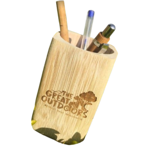 Bamboo Pen Holder